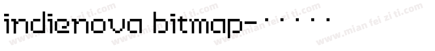 indienova bitmap字体转换